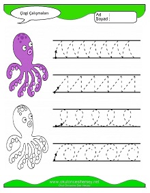 Çizgi Çalışma Sayfaları